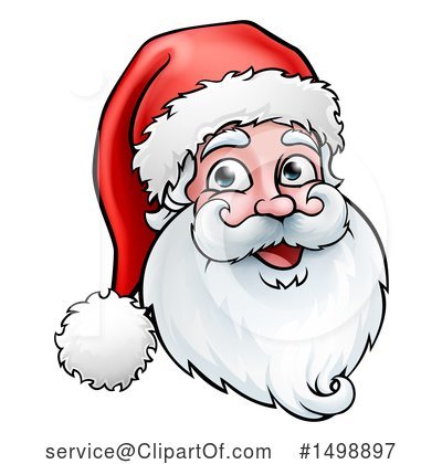 Santa Clipart #1498897 by AtStockIllustration