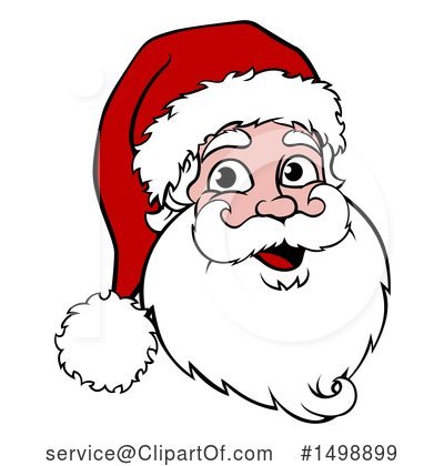 Royalty-Free (RF) Santa Clipart Illustration by AtStockIllustration - Stock Sample #1498899