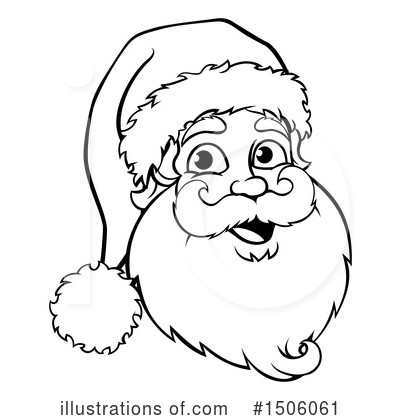 Royalty-Free (RF) Santa Clipart Illustration by AtStockIllustration - Stock Sample #1506061