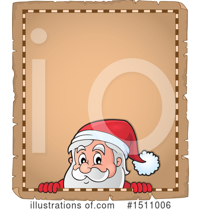 Royalty-Free (RF) Santa Clipart Illustration by visekart - Stock Sample #1511006