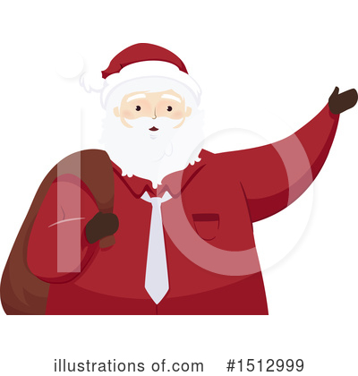Royalty-Free (RF) Santa Clipart Illustration by BNP Design Studio - Stock Sample #1512999