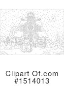Santa Clipart #1514013 by Alex Bannykh