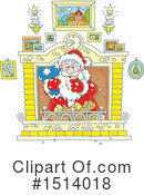Santa Clipart #1514018 by Alex Bannykh