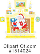 Santa Clipart #1514024 by Alex Bannykh