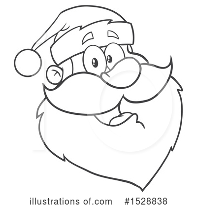 Royalty-Free (RF) Santa Clipart Illustration by Hit Toon - Stock Sample #1528838