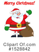 Santa Clipart #1528842 by Hit Toon