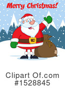 Santa Clipart #1528845 by Hit Toon