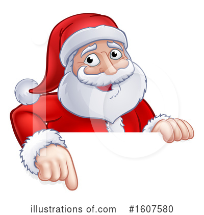 Royalty-Free (RF) Santa Clipart Illustration by AtStockIllustration - Stock Sample #1607580