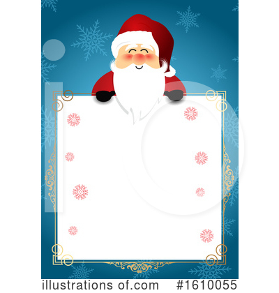 Royalty-Free (RF) Santa Clipart Illustration by KJ Pargeter - Stock Sample #1610055