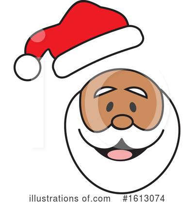 Santa Clipart #1613074 by Johnny Sajem