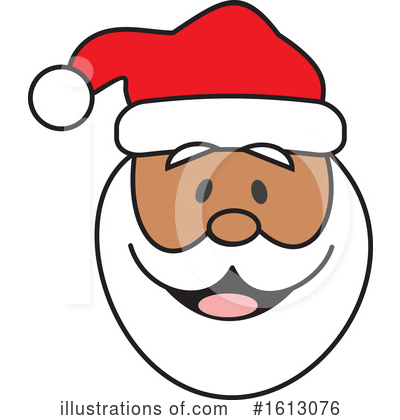 Santa Clipart #1613076 by Johnny Sajem