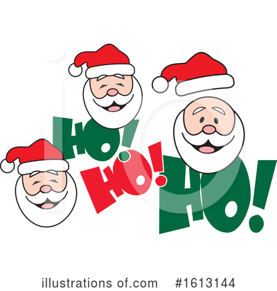 Royalty-Free (RF) Santa Clipart Illustration by Johnny Sajem - Stock Sample #1613144
