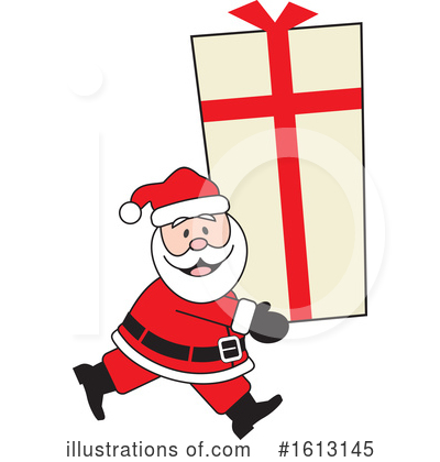 Santa Clipart #1613145 by Johnny Sajem