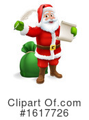 Santa Clipart #1617726 by AtStockIllustration