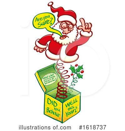 Royalty-Free (RF) Santa Clipart Illustration by Zooco - Stock Sample #1618737