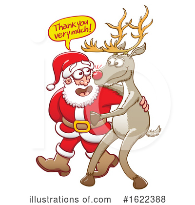Royalty-Free (RF) Santa Clipart Illustration by Zooco - Stock Sample #1622388