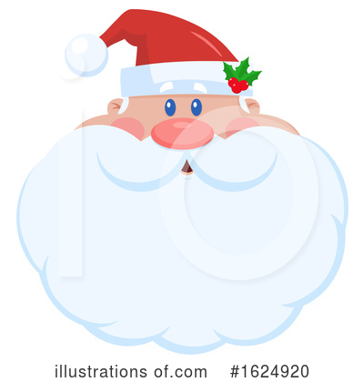 Royalty-Free (RF) Santa Clipart Illustration by Hit Toon - Stock Sample #1624920