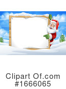 Santa Clipart #1666065 by AtStockIllustration