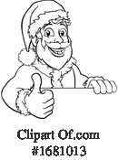Santa Clipart #1681013 by AtStockIllustration