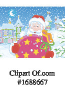 Santa Clipart #1688667 by Alex Bannykh