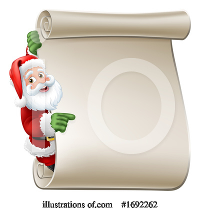 Royalty-Free (RF) Santa Clipart Illustration by AtStockIllustration - Stock Sample #1692262