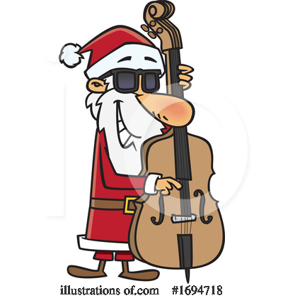 Royalty-Free (RF) Santa Clipart Illustration by toonaday - Stock Sample #1694718