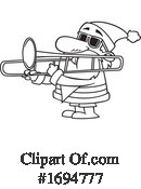 Santa Clipart #1694777 by toonaday