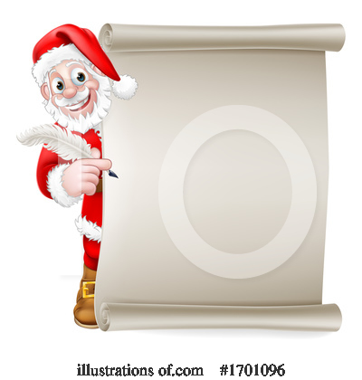 Royalty-Free (RF) Santa Clipart Illustration by AtStockIllustration - Stock Sample #1701096