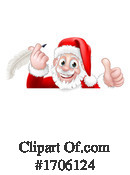 Santa Clipart #1706124 by AtStockIllustration