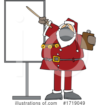 Royalty-Free (RF) Santa Clipart Illustration by djart - Stock Sample #1719049