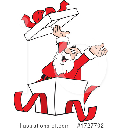 Royalty-Free (RF) Santa Clipart Illustration by Johnny Sajem - Stock Sample #1727702