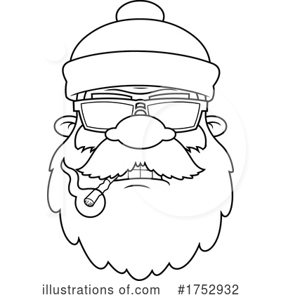 Royalty-Free (RF) Santa Clipart Illustration by Hit Toon - Stock Sample #1752932