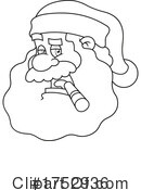 Santa Clipart #1752936 by Hit Toon