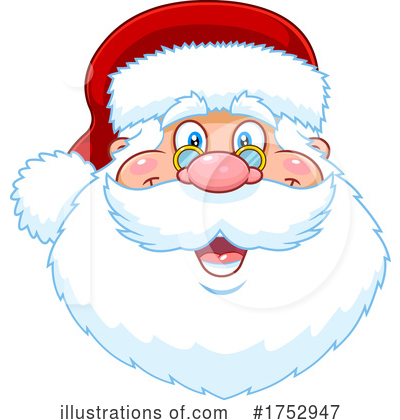 Royalty-Free (RF) Santa Clipart Illustration by Hit Toon - Stock Sample #1752947