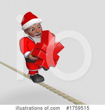 Royalty-Free (RF) Santa Clipart Illustration by KJ Pargeter - Stock Sample #1759515