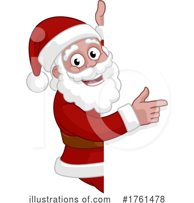 Royalty-Free (RF) Santa Clipart Illustration by AtStockIllustration - Stock Sample #1761478