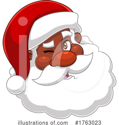 Santa Hat Clipart #1763023 by Hit Toon