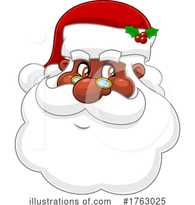 Santa Hat Clipart #1763025 by Hit Toon
