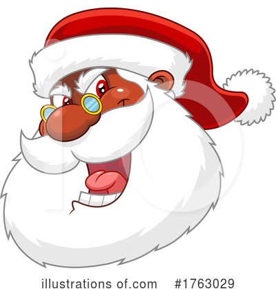 Santa Hat Clipart #1763029 by Hit Toon