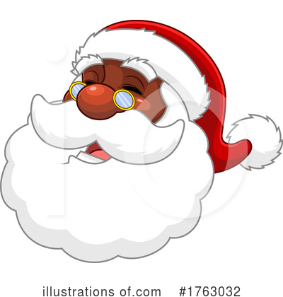 Santa Hat Clipart #1763032 by Hit Toon