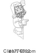 Santa Clipart #1774362 by AtStockIllustration