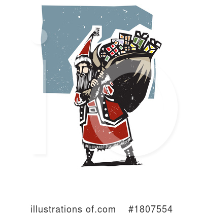 Royalty-Free (RF) Santa Clipart Illustration by xunantunich - Stock Sample #1807554