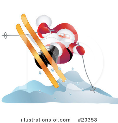 Ski Clipart #20353 by Tonis Pan