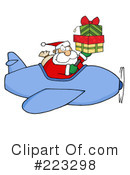 Santa Clipart #223298 by Hit Toon