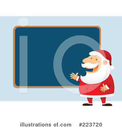 Royalty-Free (RF) Santa Clipart Illustration by Qiun - Stock Sample #223720