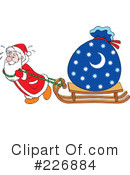 Santa Clipart #226884 by Alex Bannykh