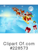 Santa Clipart #228573 by AtStockIllustration