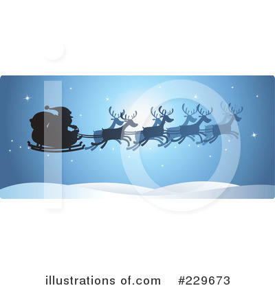 Royalty-Free (RF) Santa Clipart Illustration by Qiun - Stock Sample #229673