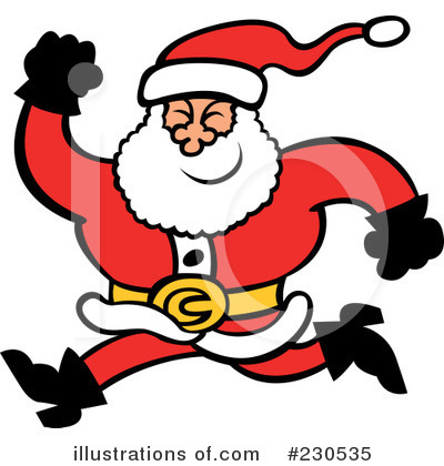 Royalty-Free (RF) Santa Clipart Illustration by Zooco - Stock Sample #230535