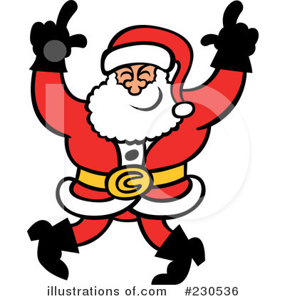 Royalty-Free (RF) Santa Clipart Illustration by Zooco - Stock Sample #230536